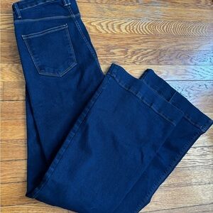 Dark Blue Flare Jeans